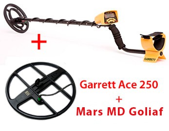 Garrett ACE 250 + Mars Goliaf 