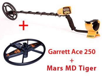 Garrett ACE 250 + Mars Tiger
